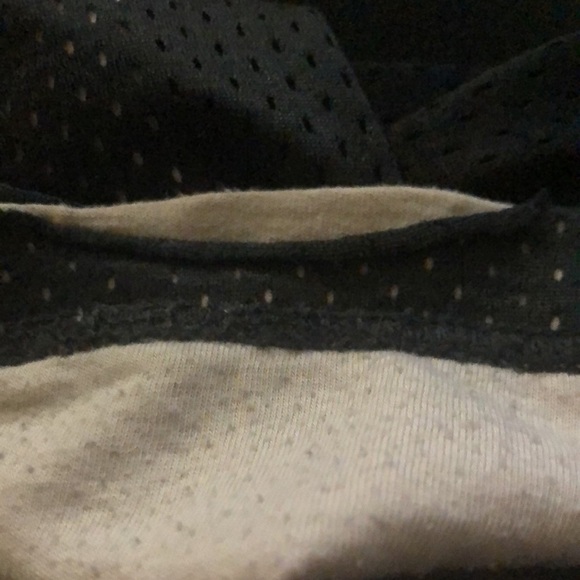 Adidas Originals Black Mesh Lined Track Pants Sz. M 3 Stripes Black Snap Pockets - Picture 10 of 11